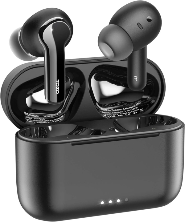 boAt Airdopes 131 Elite ANC w/ Active Noise Cancellation,60HRS Playback,Chrome Design Bluetooth  (Black, True Wireless)
